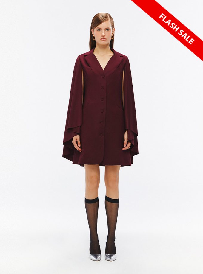 SS25 Hera Cape Dress DS-8250501