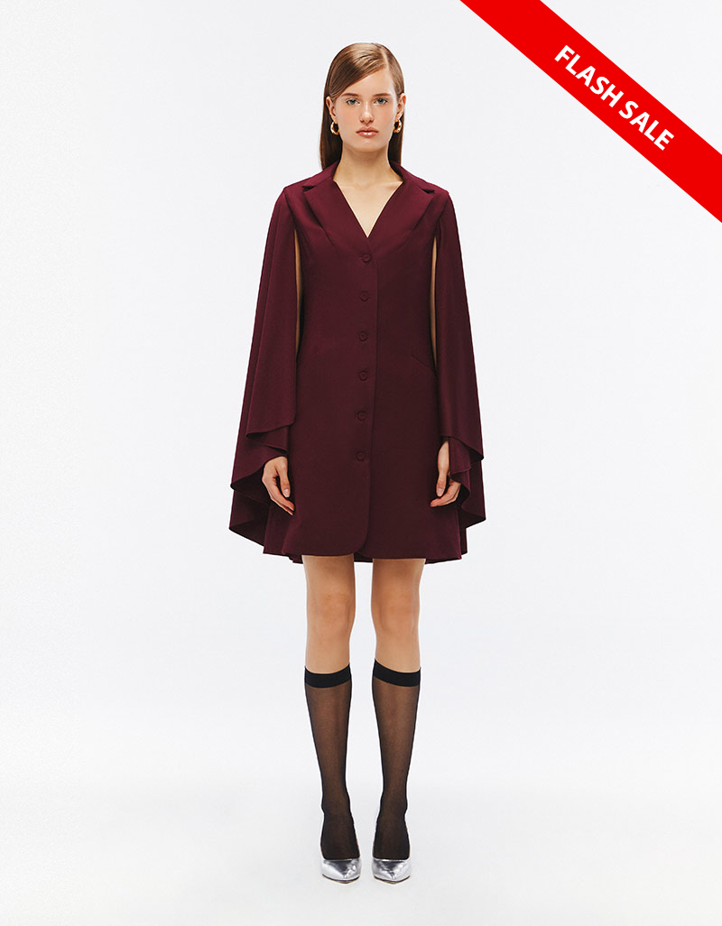 SS25 Hera Cape Dress DS-8250501