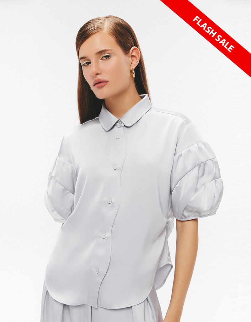 SS25 Spiral Sleeve Shirt BL-8250131
