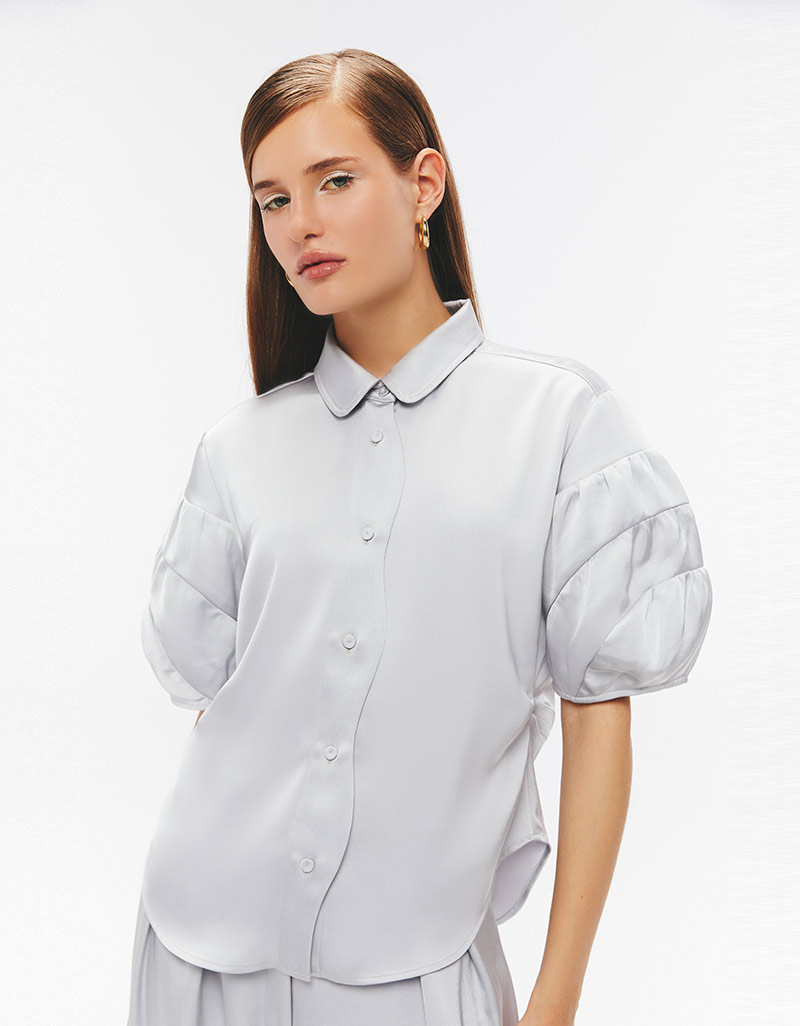 SS25 Spiral Sleeve Shirt BL-8250131