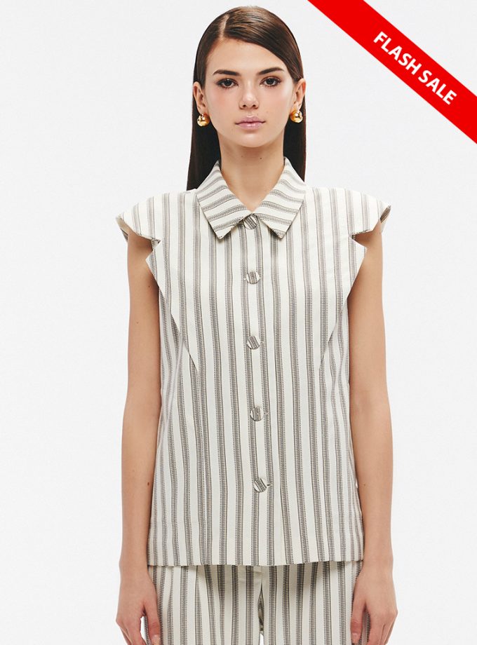 SS25 Thomp L’Oeil Collar Vest VS-8250406