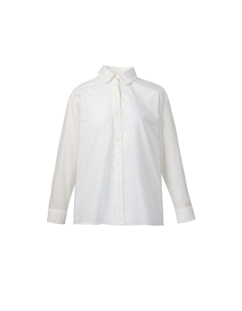 RAKU AW25 Ziggy Ruffle Back Shirt BL-8251014 - Image 10