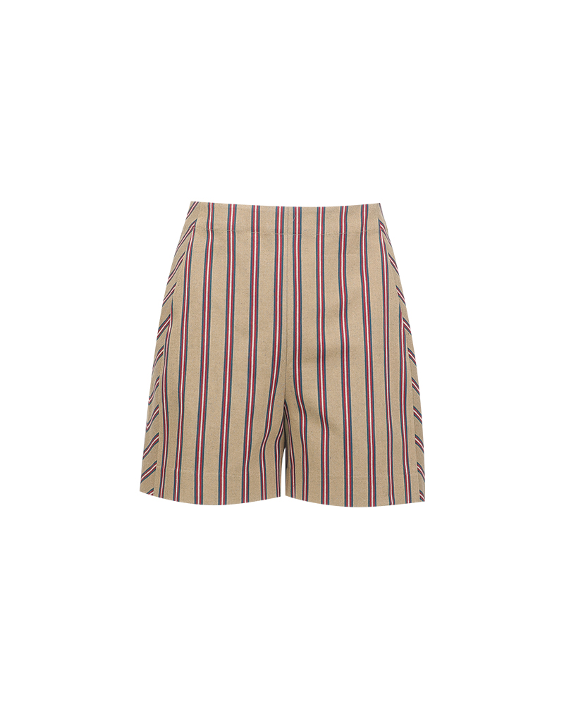 AW25 Ziggy Stripe Tailored Shorts Pants PN-8251008 - Image 5