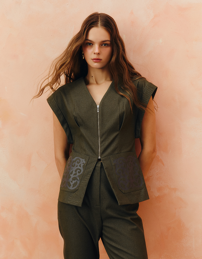 AW25 Azulejo Vest Vest VS-8250806