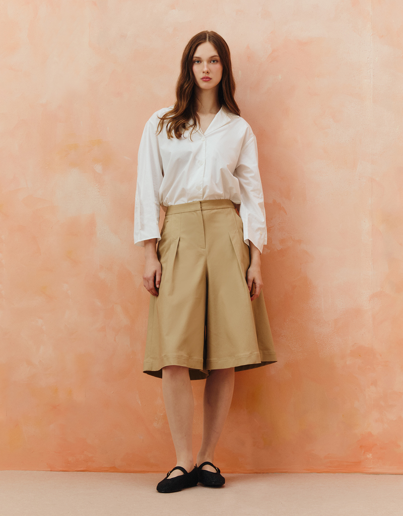 AW25 Bermuda Pleated Shorts PN-8250910 - Image 2