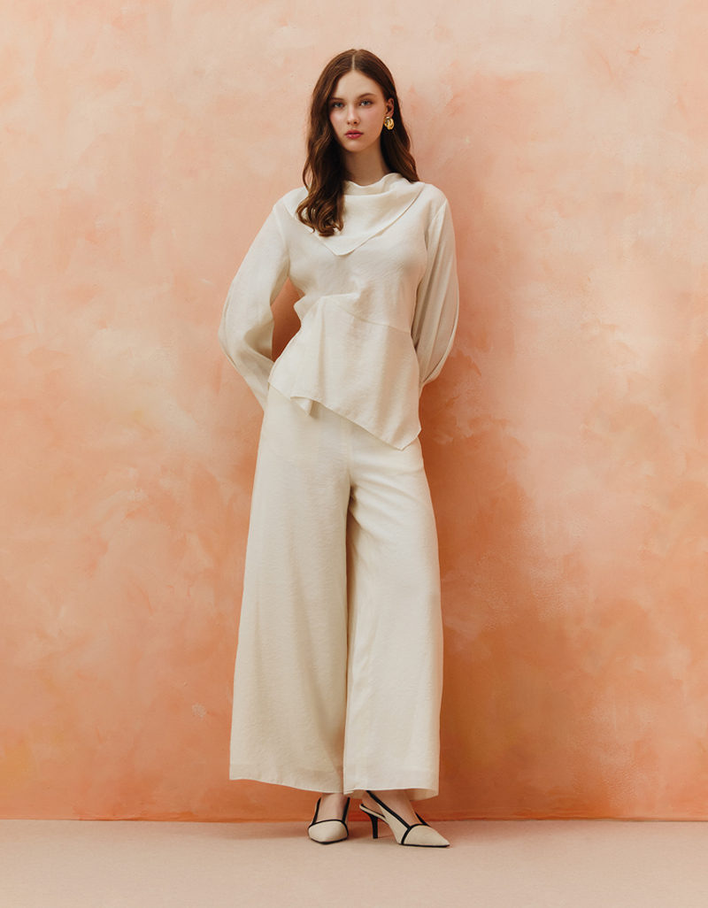 AW25 Wide-Leg Trousers Pants PN-8251004 - Image 2