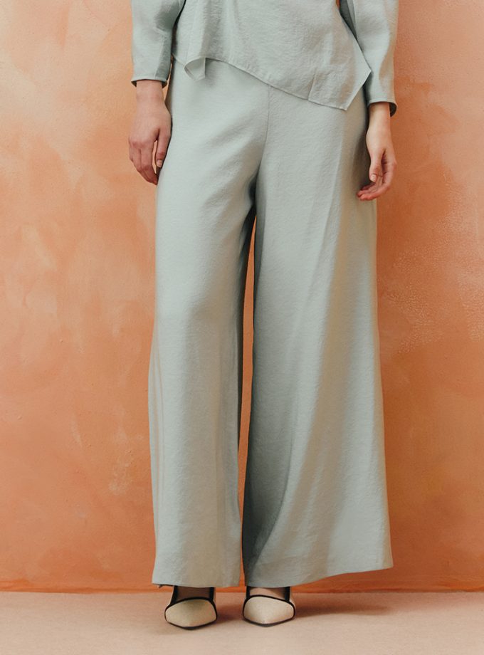 AW25  Wide-Leg Trousers Pants PN-8251004