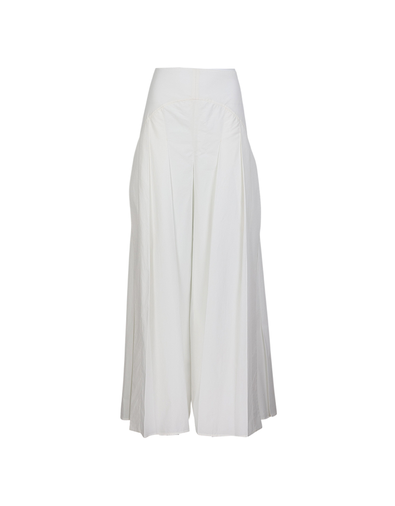 AW25 Pleated Wide-Leg Skirt-Trousers Pants PN-8251012 - Image 9