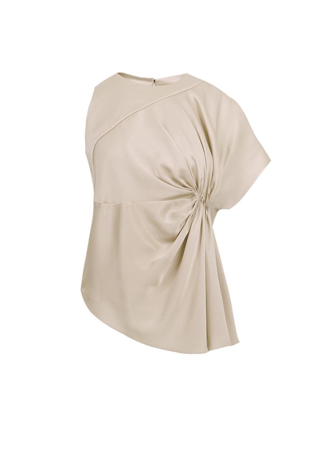AW25 Fold Drape Blouse BL-8251118