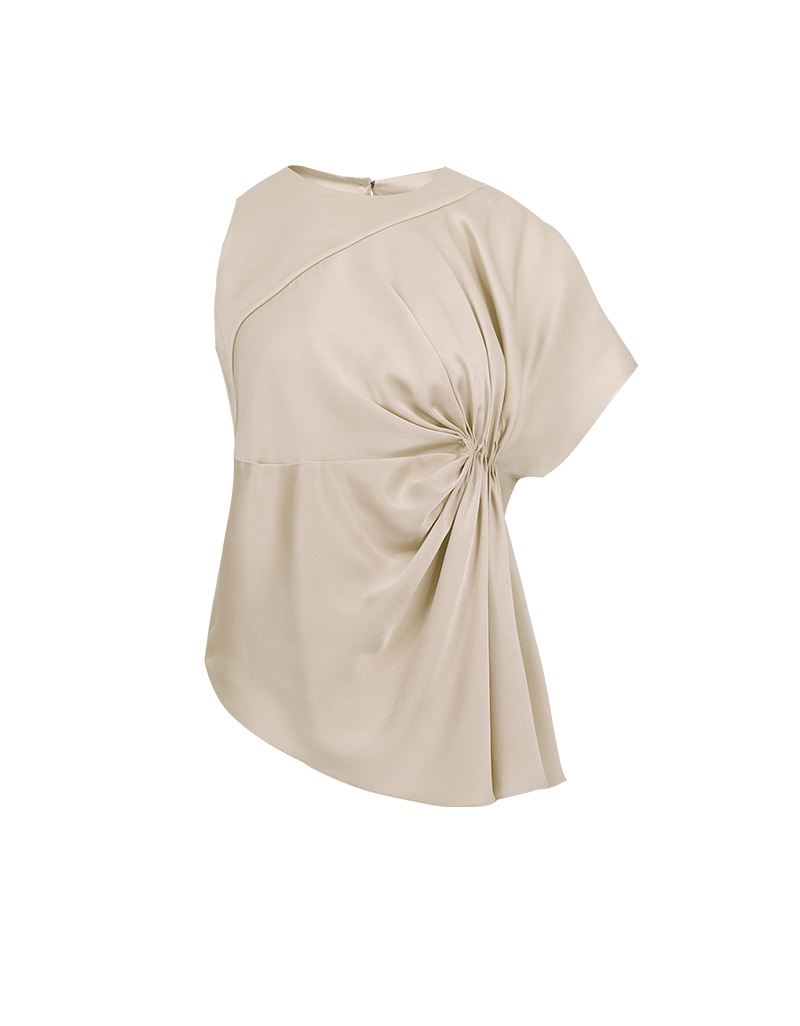 AW25 Fold Drape Blouse BL-8251118