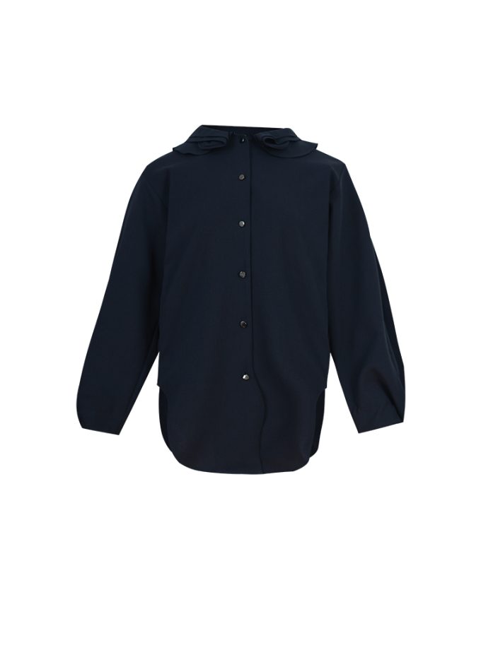 AW25 Petal-Collar Shirt Blouse BL-8260209