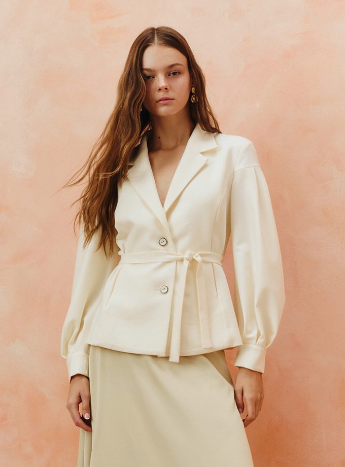 AW25 Tailored Belted Jacket JK-8251204