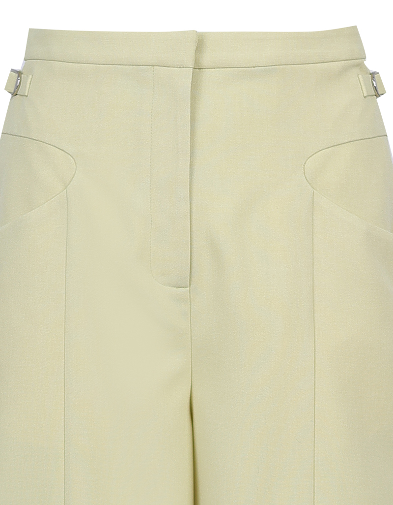 AW25 Bermuda Pants with Curved Pocket Detail PN-8260211 - Image 4