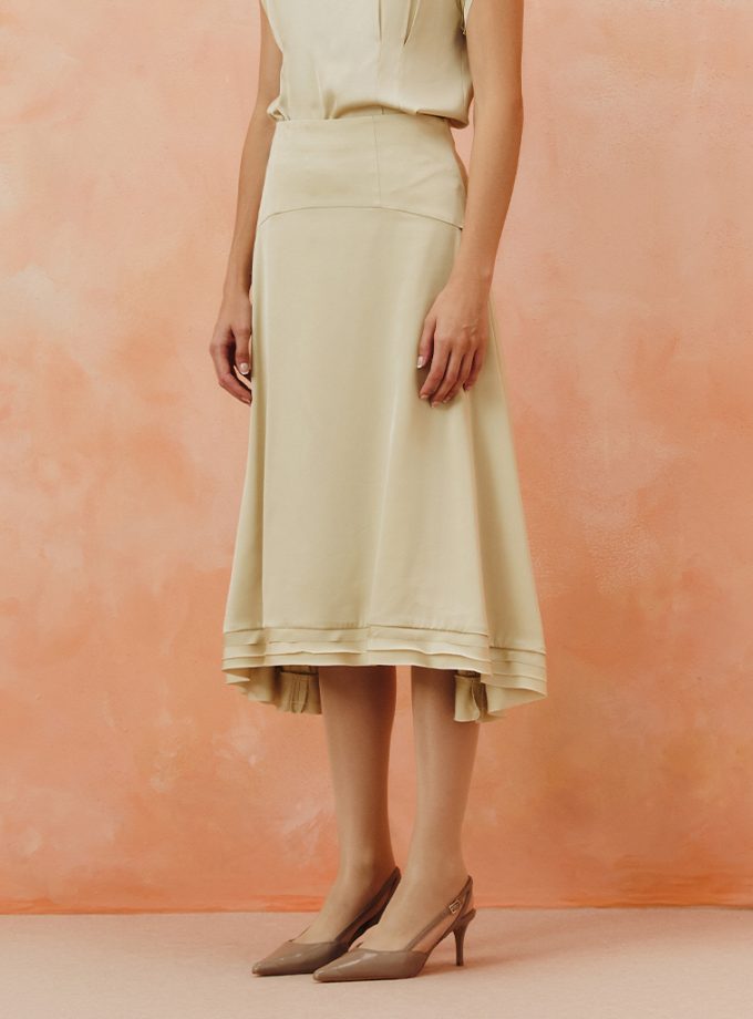 AW25 Layered Hem Skirt SK-8251208