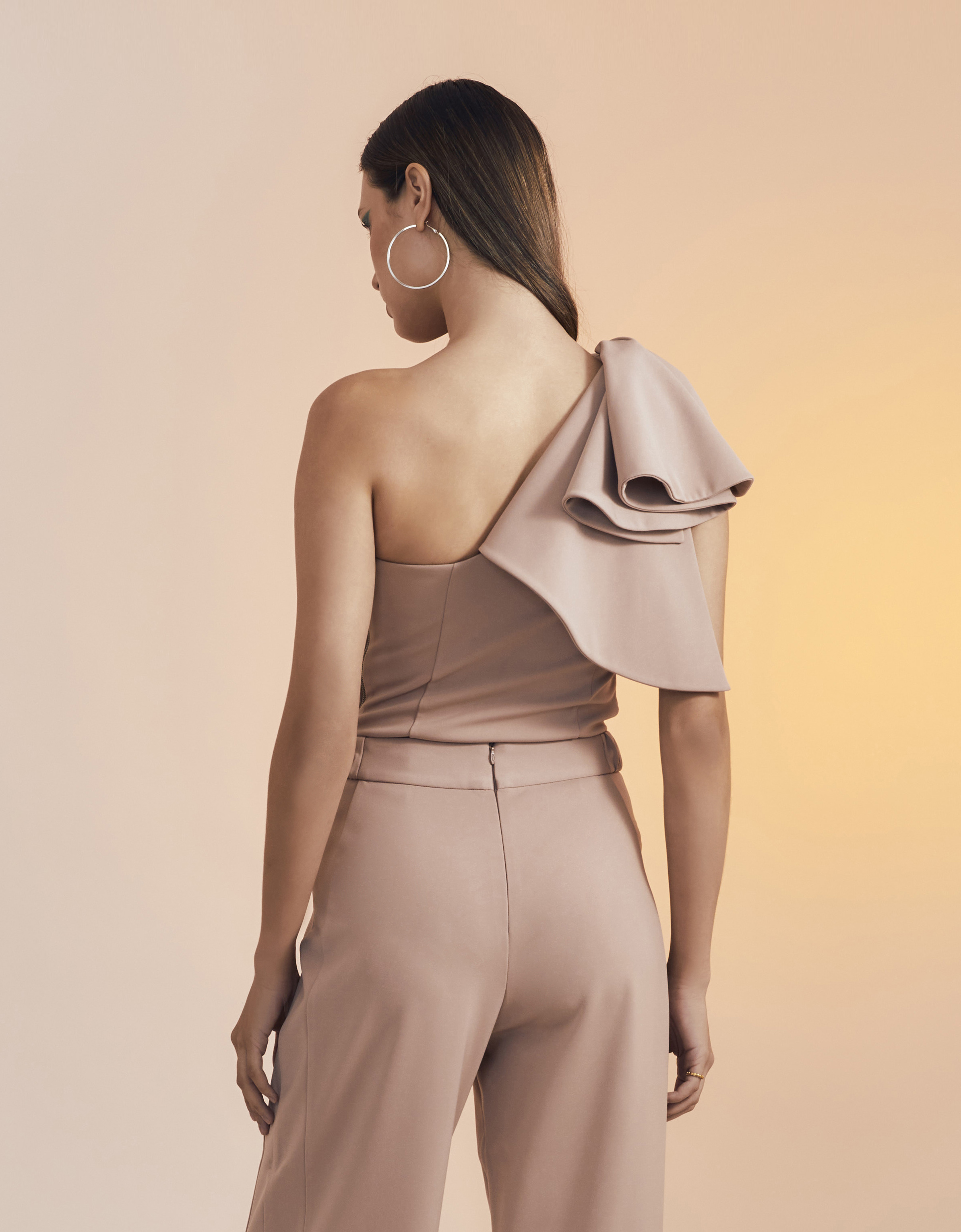 SS23 One Shouldered Drapping Bodysuit BL-8230507 - Image 2